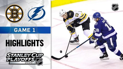 NHL Highlights | Bruins @ Lightning 8/23/2020