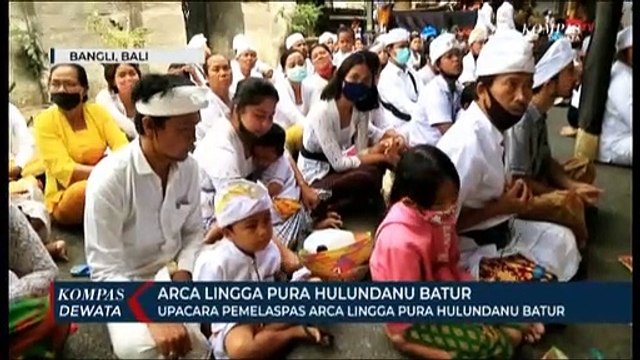 Pemlaspas Arca Lingga Pura Hulundanu Batur, Upacara Keagamaan Hindu Bali