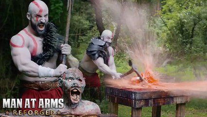 Everything destroyed by TOP 5 Strongest AXE - MAN AT ARMS- REFORGED