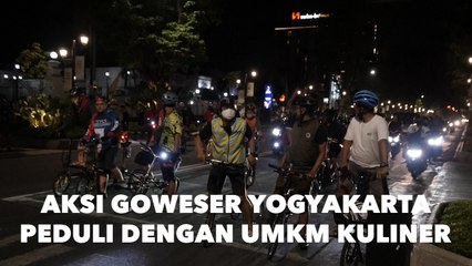 'Nglarisi Konco Dewe', Aksi Goweser Yogyakarta Peduli dengan UMKM Kuliner