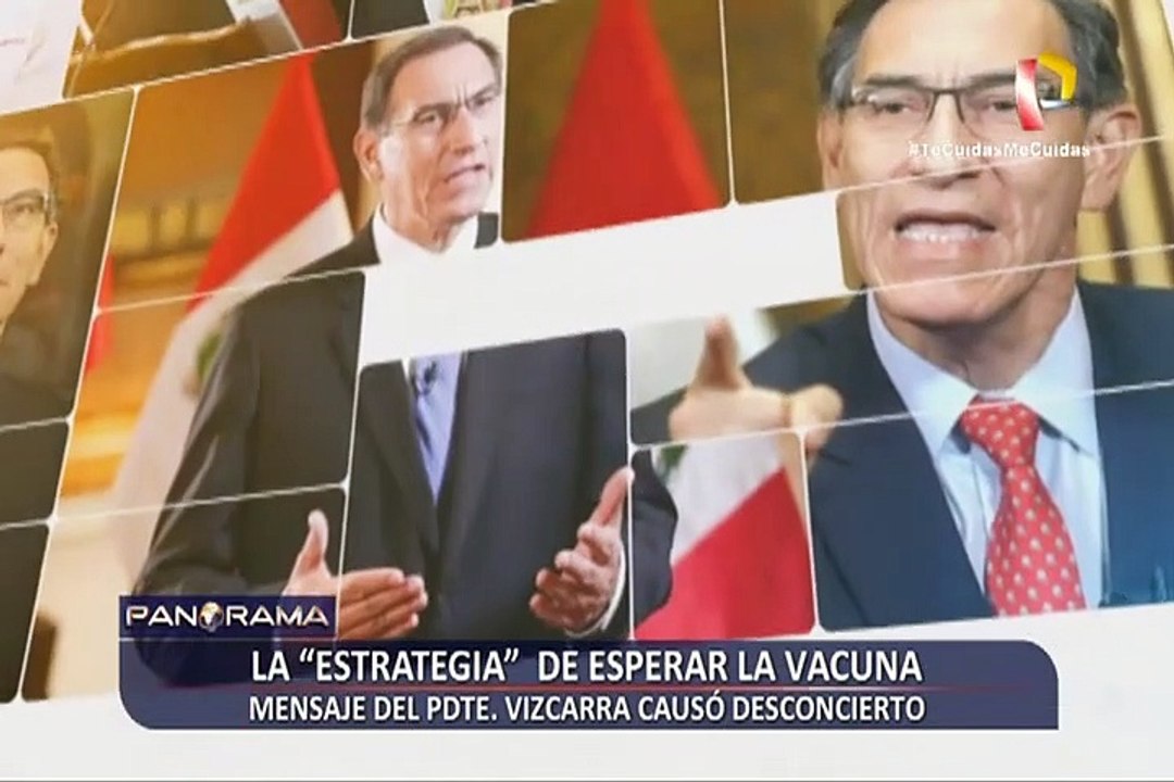 La estrategia de esperar la vacuna: mensaje del Pdte. Vizcarra causó desconcierto