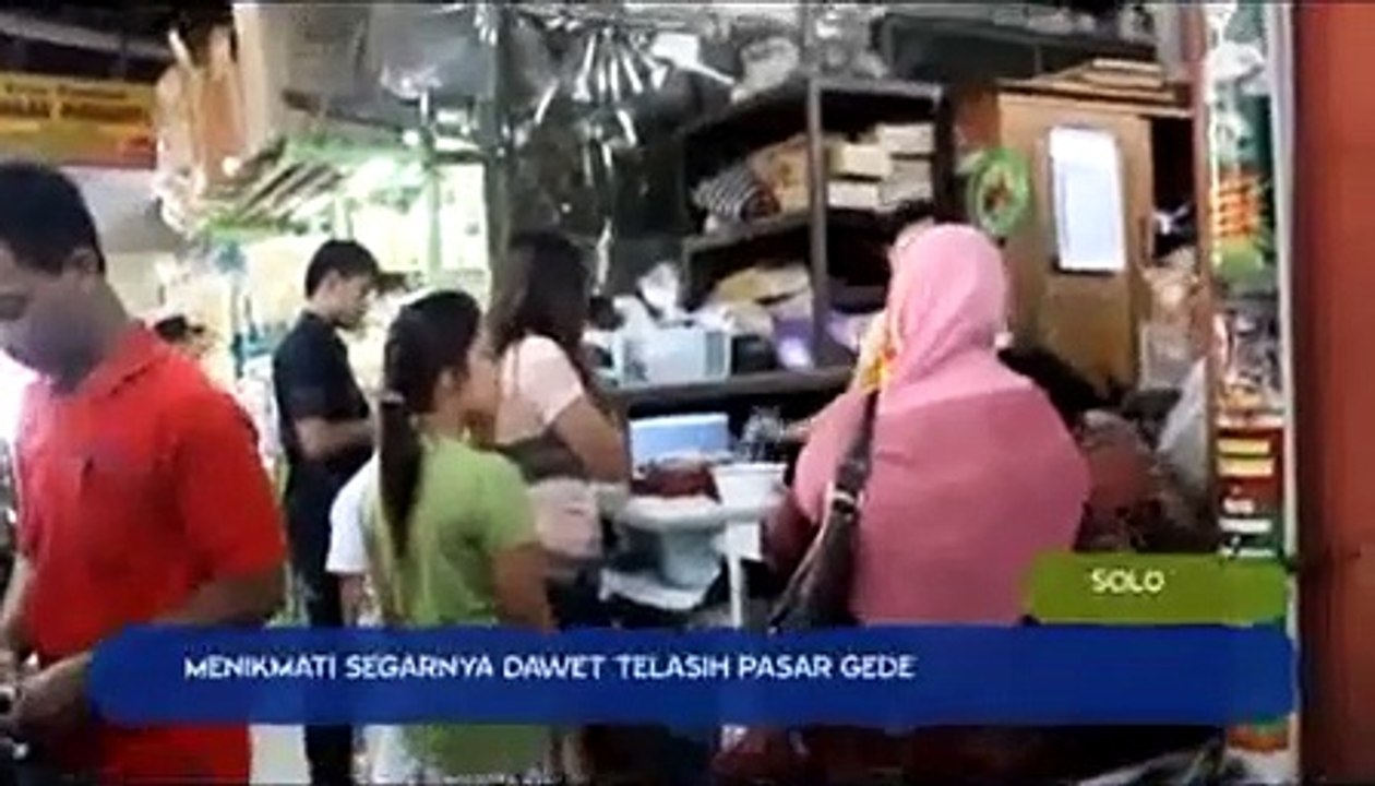 SEGARNYA DAWET TELASIH PASAR GEDE