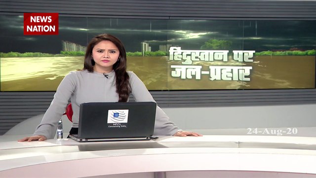 भारी बारिश के गुजरात में बाढ़ जैसे हालात, निचले इलाकों के डूबने का खतरा