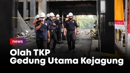 Olah TKP, Tim Gabungan Polri Sisir Tiap Sudut Gedung Utama Kejagung