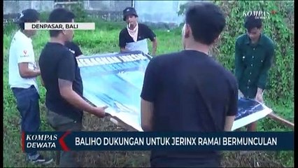 Baliho ,Bebaskan Jerinx! Dukungan Dari Sejumlah Masyarakat Untuk kasus JRX