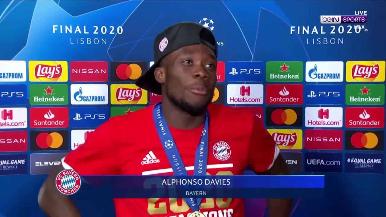 Alphonso Davies thanks fans back home after becoming first Canadian to lift UCL