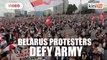 Thousands protest in Belarus, as army issues warning
