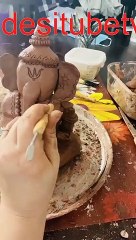 Meera deostali udaan and naagin5  actress makes eco friendly Ganpati