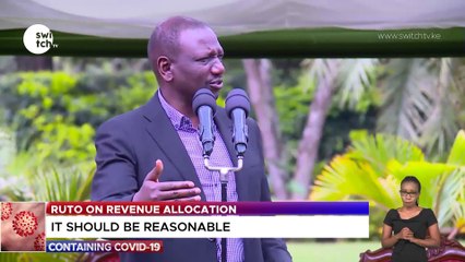 DP Ruto on revenue allocation