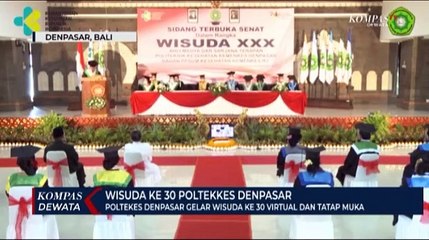 POLTEKES Denpasar Gelar Wisuda ke 30 Virtual Dan Tatap Muka