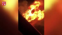 Suriye'de doğalgaz boru hattında patlama