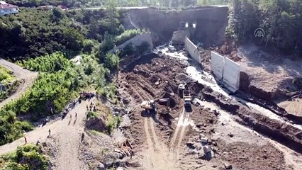 Selde kayıp asker ve vatandaşları arama çalışmaları devam ediyor - Drone - GİRESUN