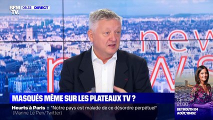 Masqués même sur les plateaux TV ? - 24/08
