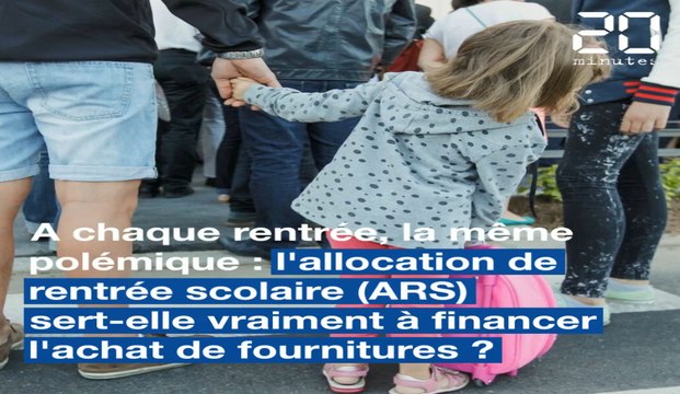Allocation de rentrée scolaire : Oui, les familles bénéficiaires l'utilisent bien pour des achats de fournitures