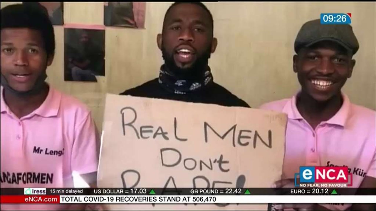 Men educating men about GBV