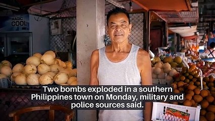 Deadly Explosions Rip Through Southern Philippines