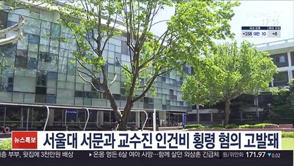 서울대 서문과 교수진 인건비 횡령 혐의 고발돼