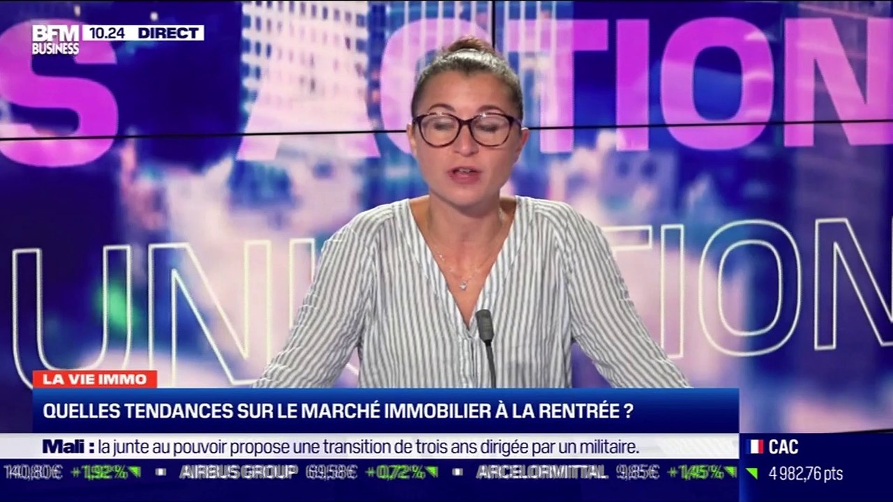 Henry Buzy-Cazaux (Institut du Management des Services Immo): Les tendances sur le marché immobilier à la rentrée - 24/08