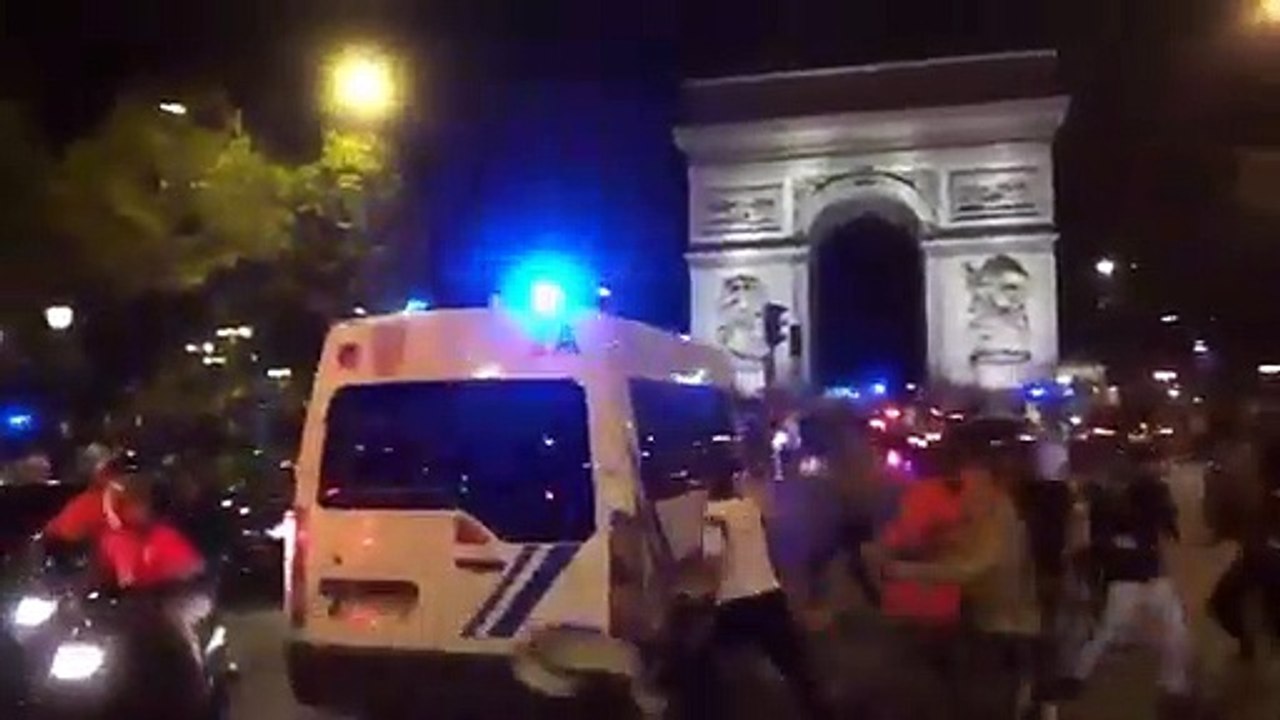 Disturbios en París tras la derrota del París Saint-Germain en la final de la Champions League