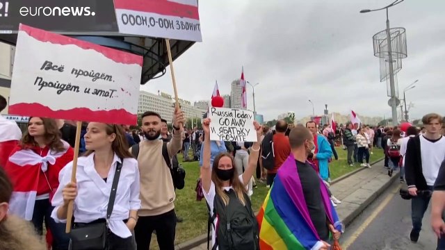 Мы должны стоять - в Минске прошла одна из крупнейших протестных акций