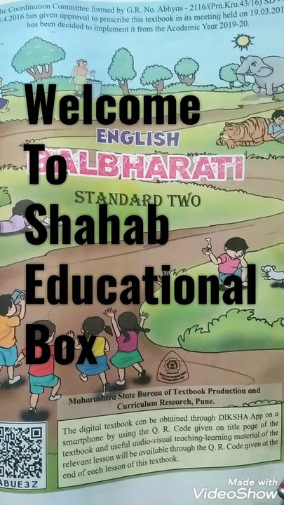 English BalBharati standard Two 1.3 Let's Speak