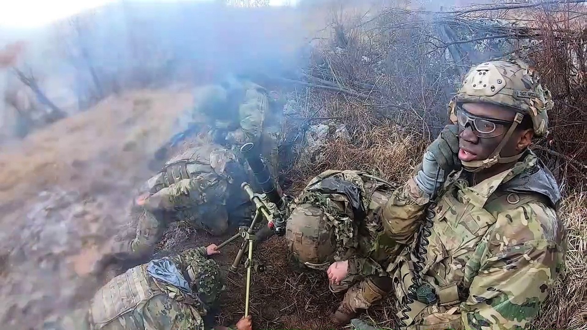 U.S. Army Paratroopers • Mortar Live Fire • Exercise Rock Klescman Slovenia 2020