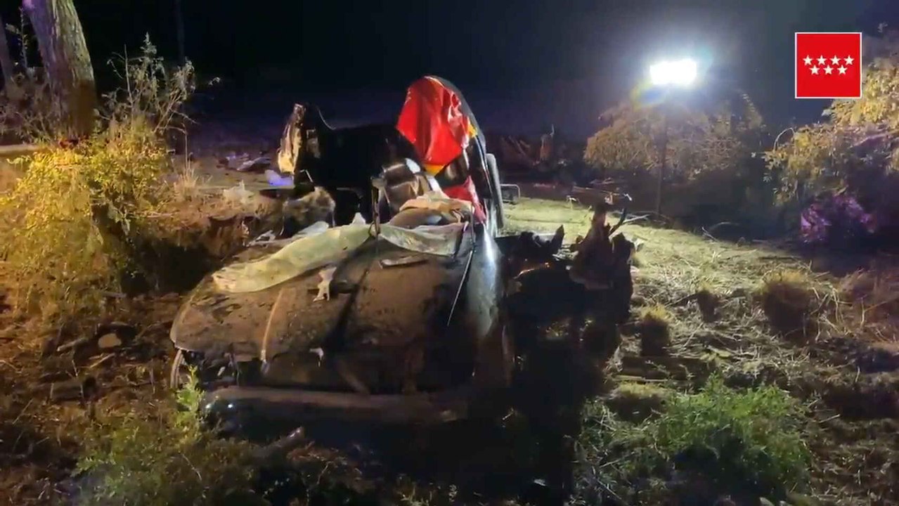 Fatal accidente de tráfico en Móstoles: 3 familiares muertos y dos conductores dados a la fuga