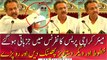 Mayor Karachi Waseem Akhtar became emotional during the press conference