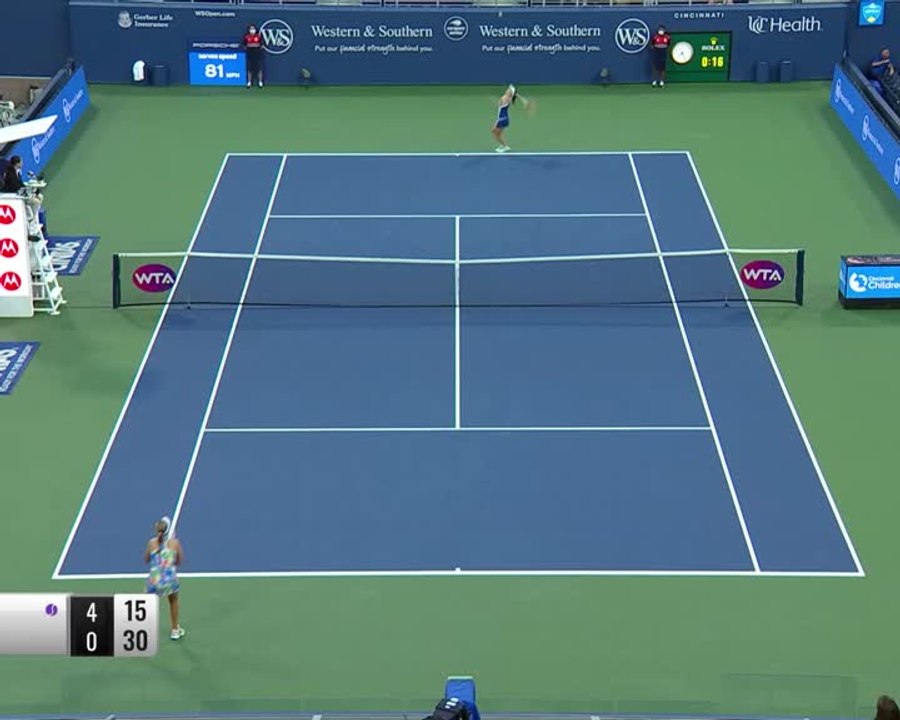 Cincinnati - Cornet en huitièmes