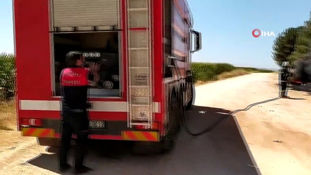 Şanlıurfa’da orman yangını büyümeden kontrol altına alındı