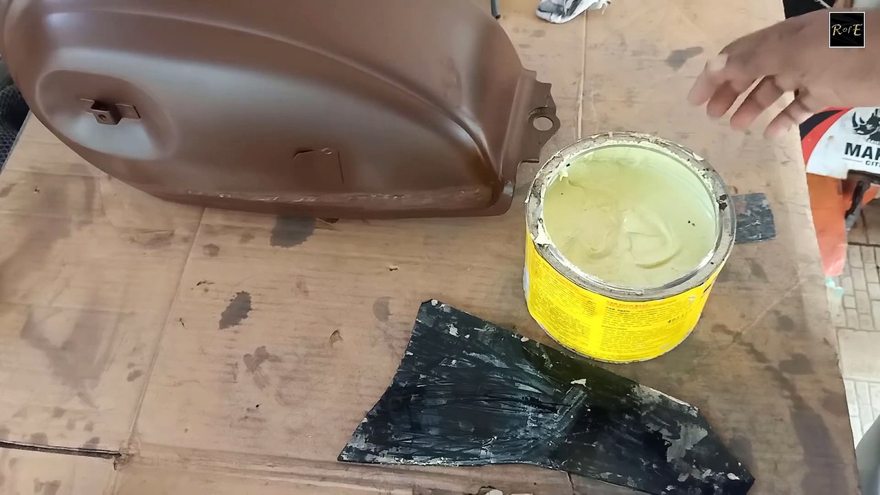 CD125T Benly Fuel Tank Restoration