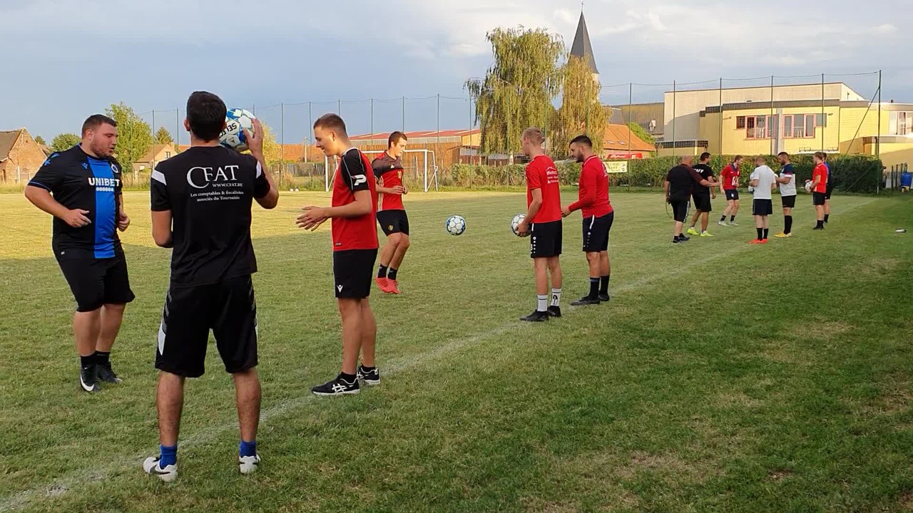 Néchin en pleine préparation