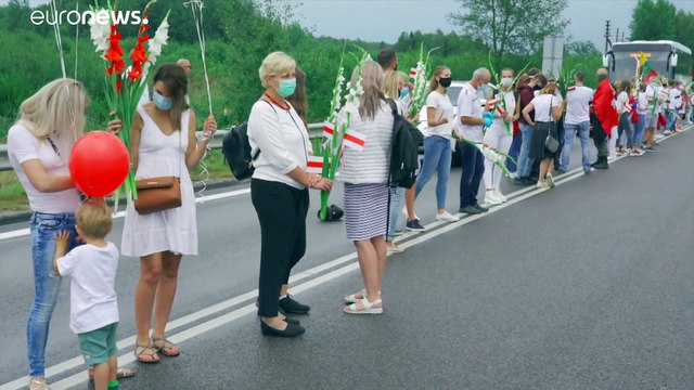 Contestation bélarusse : des Lituaniens expriment leur solidarité