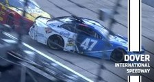 Chase Elliott, Kyle Busch and Stenhouse involved in an early wreck at Dover