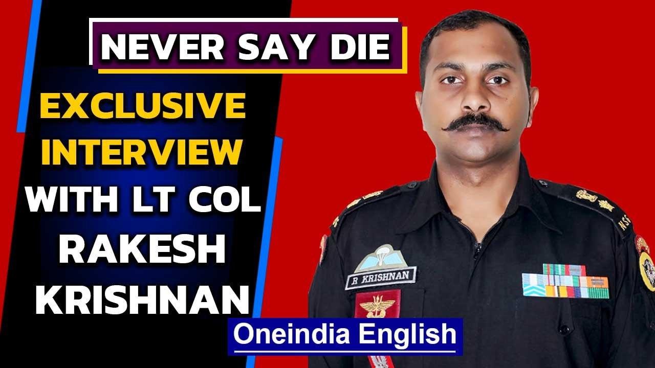 Indian Army veterans | Inspiring story of Lt Col Rakesh Krishnan ...
