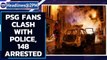 PSG fans set cars ablaze, vandalise shops after Champions League defeat | Oneindia News