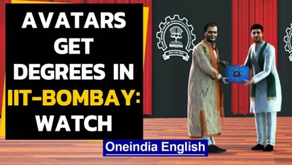 IIT-Bombay students turn into avatars for convocation: Watch | Oneindia News