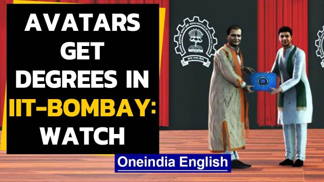 IIT-Bombay students turn into avatars for convocation: Watch | Oneindia News