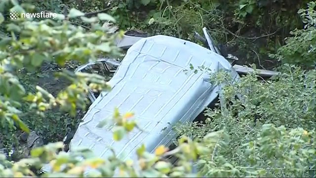 17 killed after bus carrying tourists falls from cliff in Georgia