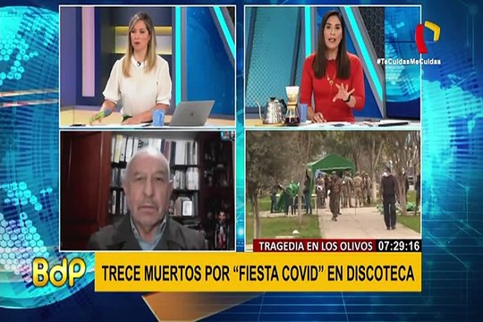 Los Olivos: realizarán pruebas COVID-19 a vecinos tras tragedia en discoteca