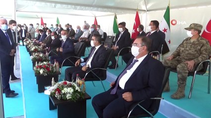 Çobanbey gümrük binasının açılışı törenle yapıldı