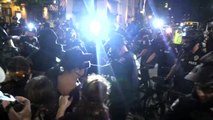 US police detain protesters in Charlotte on the eve of the RNC