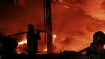 Piedimonte San Germano (FR) - In fiamme capannone aziendale (23.08.20)