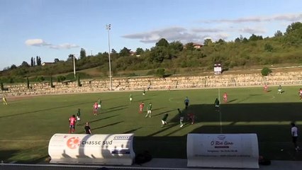 ASSE B 1-0 Besançon : le but d'Abdoulaye Sidibe