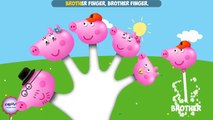 Peppa Pig Finger Family  Nursery Rhymes - Peppa Pig Cake Pop Finger Family Songs for kids