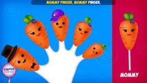 The Finger Family Carrot Cake Pop Family Nursery Rhyme - Carrot CakePop Finger Family Songs for kids