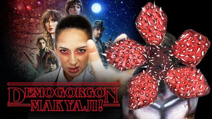 ÇOK BEKLENEN DEMOGORGON MAKYAJI STRANGER THINGS