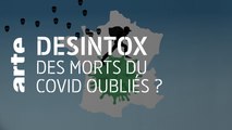 Des morts du Covid oubliés ? | 24/08/2020 | Désintox | ARTE