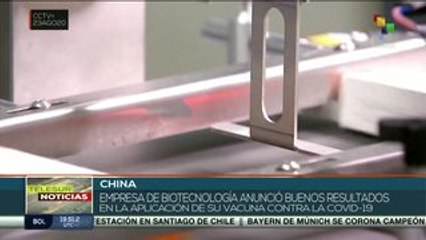 Empresa China anuncia vacuna que desarrolla anticuerpos anti Covid-19