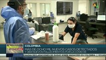 Colombia: confirman 8.044 nuevos contagios y 384 muertes por Covid-19